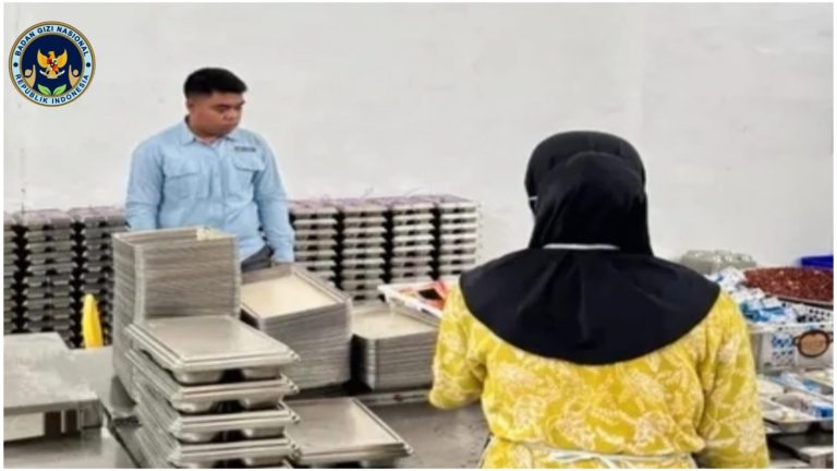 MBG Jalan Saat Libur, SPPG Panggautan 2 Sajikan Menu Kering