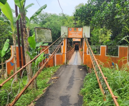 Jembatan Oranye Cipayung - Cilodong Depok.