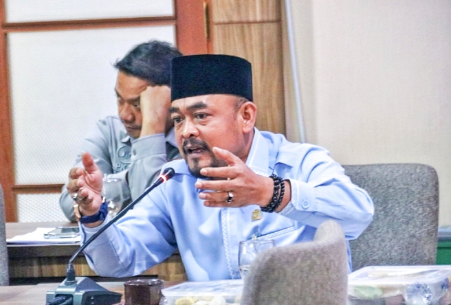 Anggota Komisi A DPRD Kota Depok sekaligus Ketua Fraksi Partai Gerindra, Edi Masturo.
