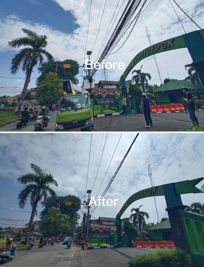 Kabar Gembira! PUPR Depok Jadikan Jalan Tapos Zona Percontohan Bebas Kabel Udara