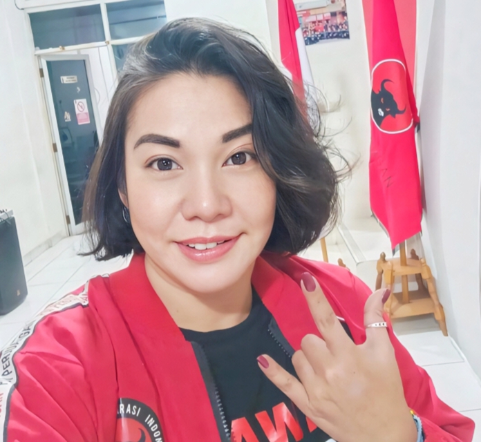 Wakil Bidang Penanggulangan Bencana, Kesehatan Perempuan dan Anak DPC PDI Perjuangan Kota Depok sekaligus Koordinator Depok Kesehatan DPP Partai PDI Perjuangan, Meily Magdaleni.